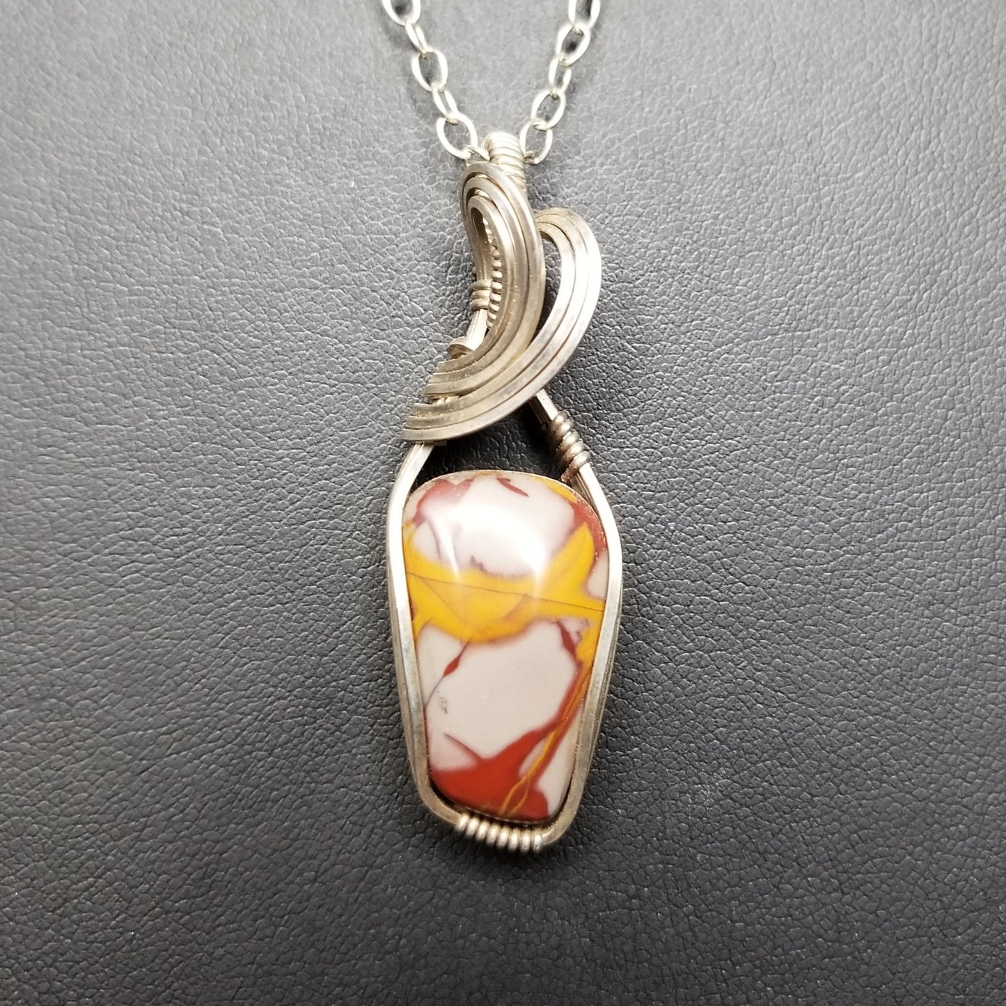 Noreena Jasper Sterling Silver Pendant