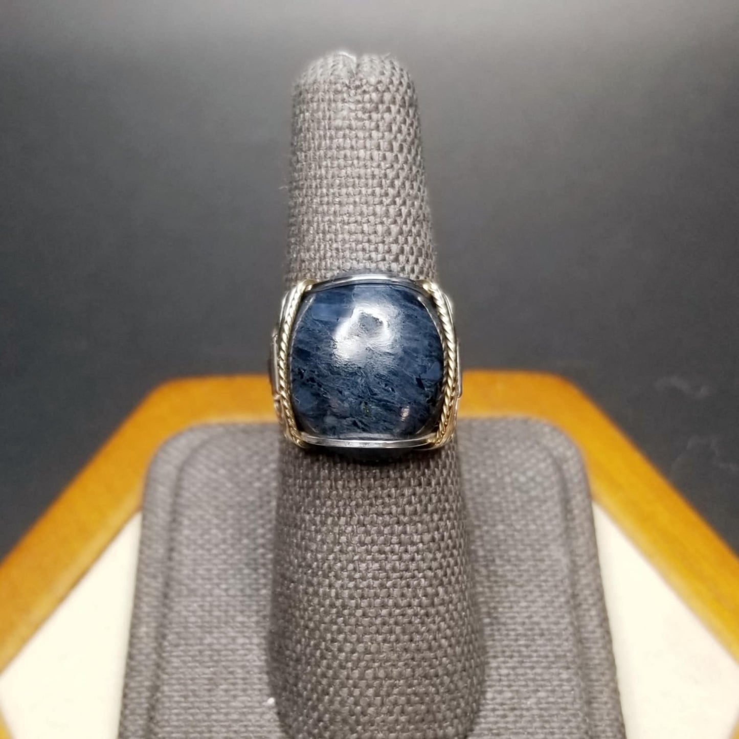 Rhodusite Silver Ring Size 6.5